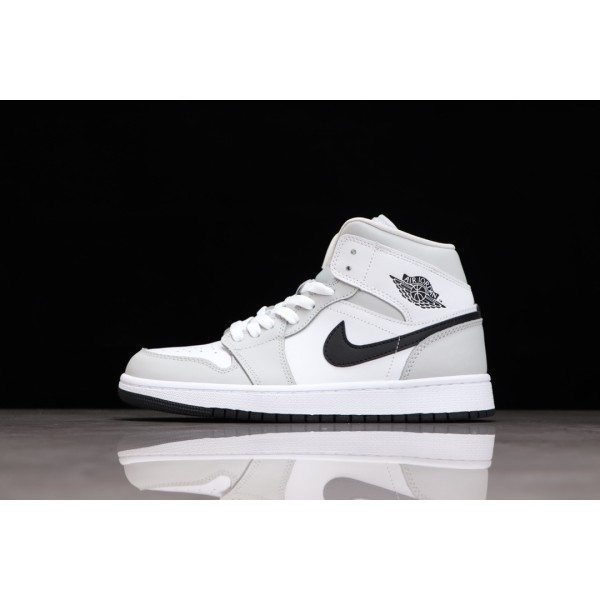 Air Jordan 1 Mid New Smoke Grey