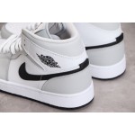 Air Jordan 1 Mid New Smoke Grey