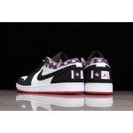 Air Jordan 1 Low Zwart en wit ruitje Parijs