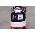 Air Jordan 1 Low Zwart en wit ruitje Parijs