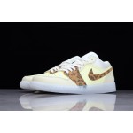 Air Jordan 1 Low low top beige luipaard print
