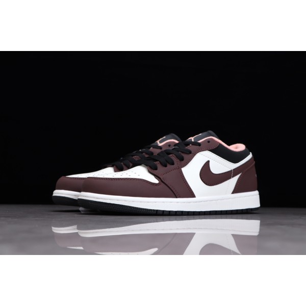 Air Jordan 1 low low top maroon roze