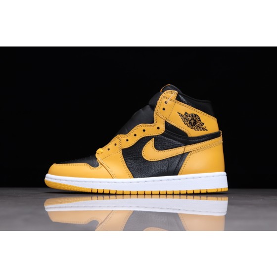 Air Jordan 1 Zwart en Geeln