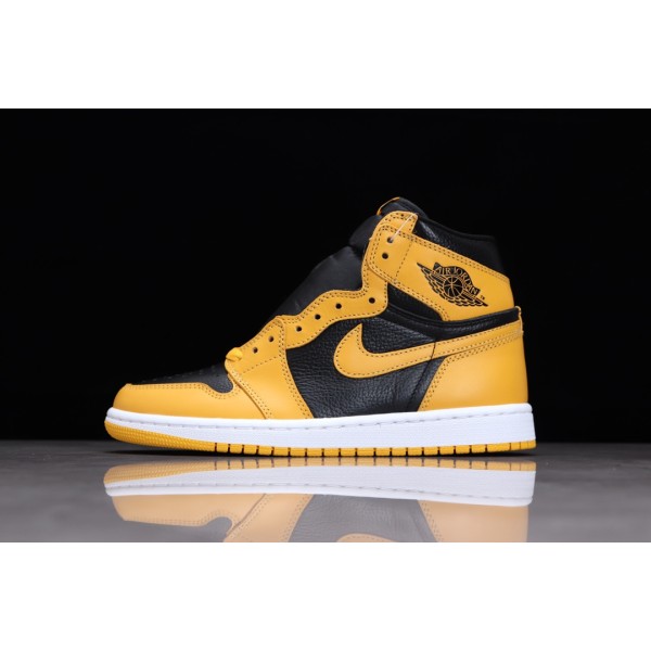 Air Jordan 1 Zwart en Geeln