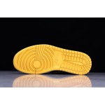 Air Jordan 1 Zwart en Geeln