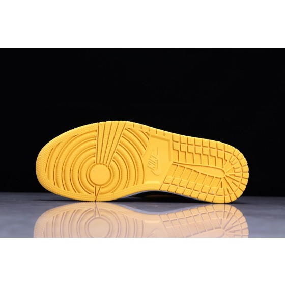 Air Jordan 1 Zwart en Geeln