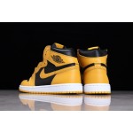Air Jordan 1 Zwart en Geeln