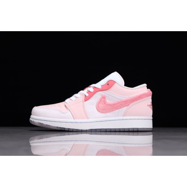 Air Jordan 1 Low Pink Velvet Hookt