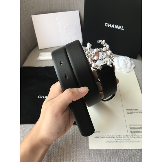 𝗖𝗛𝗔𝗡𝗘𝗟 Imported calfskin belt