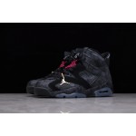 Air Jordan 6 Black Silk Country Middle Knot