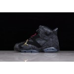 Air Jordan 6 Black Silk Country Middle Knot