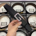 GUCCI imported calfskin with rectangular G