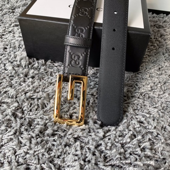 GUCCI imported calfskin with rectangular G