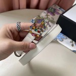 GUCCI double-sided imported cowhide