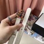 GUCCI double-sided imported cowhide