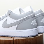 Air Jordan 1 Low Top Smoke Grey White