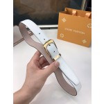 LOUIS VUITTO belt is double-sided with Italian original custom imported cowhide embossing