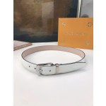 LOUIS VUITTO belt is double-sided with Italian original custom imported cowhide embossing