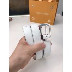 LOUIS VUITTO belt is double-sided with Italian original custom imported cowhide embossing