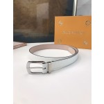 LOUIS VUITTO belt is double-sided with Italian original custom imported cowhide embossing