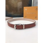 LOUIS VUITTO belt is double-sided with Italian original custom imported cowhide embossing