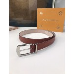 LOUIS VUITTO belt is double-sided with Italian original custom imported cowhide embossing