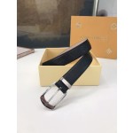 LOUIS VUITTO belt is double-sided with Italian original custom imported cowhide embossing