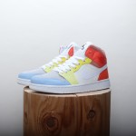 Air Jordan 1 Mid coloured patchwork