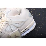Air Jordan 4 Beige/Sand White