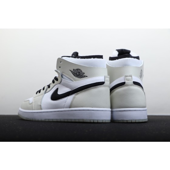 Air Jordan 1 Grey and White High Top
