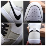 Air Jordan 1 Grey and White High Top
