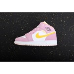 Air Jordan 1 Mid Cherry Blossom Pink Ice Cream