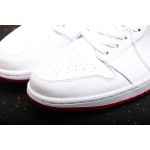 Air Jordan 1 Low White Red Chicago Black Toe