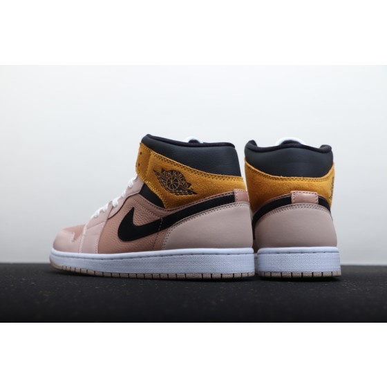 Air Jordan 1 Light Pink Orange Milk Tea