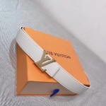 LOUIS VUITTO Initiales 30mm reversible belt