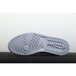 Air Jordan 1 Low Low Top White Grey