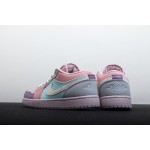 Air Jordan 1 Low Colourblocked Candy Macaroon