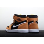 Air Jordan 1 High Zoom AJ1 Joe 1 Black Wheat