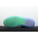 Air Jordan 1 Low Metallic Silver Gradient Crystal Sole