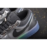 Air Jordan 1 Low Metallic Silver Gradient Crystal Sole