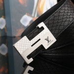 LOUIS VUITTO initials belt