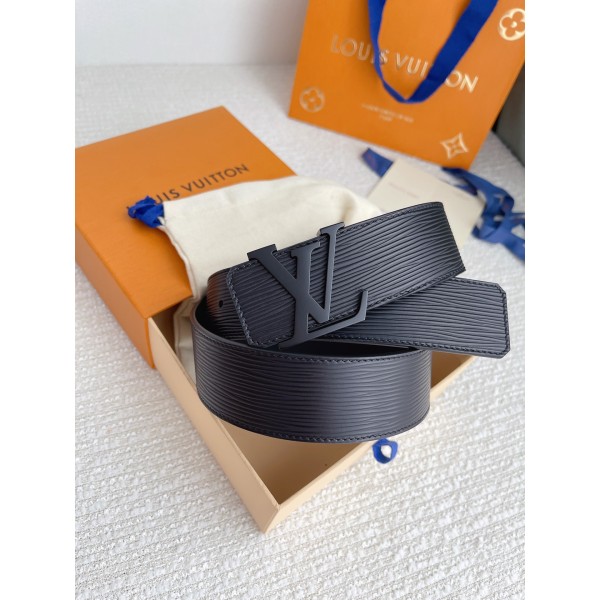 LOUIS VUITTO men's counter quality water ripple belt