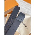 LOUIS VUITTO men's counter quality water ripple belt