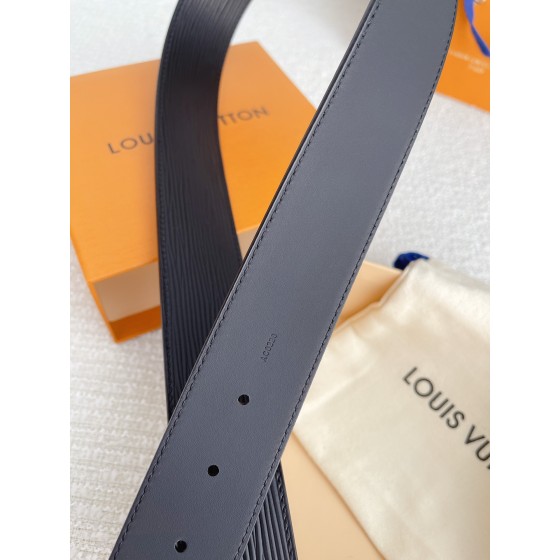 LOUIS VUITTO men's counter quality water ripple belt