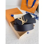 LOUIS VUITTO men's counter quality water ripple belt