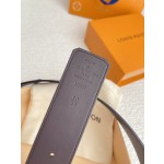 LOUIS VUITTO reversible plain belt