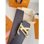 LOUIS VUITTO reversible plain belt