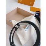 LOUIS VUITTO natural calfskin with Louis Vuitton signature design elements