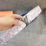 LOUIS VUITTO reversible belt in Monogram canvas and leather