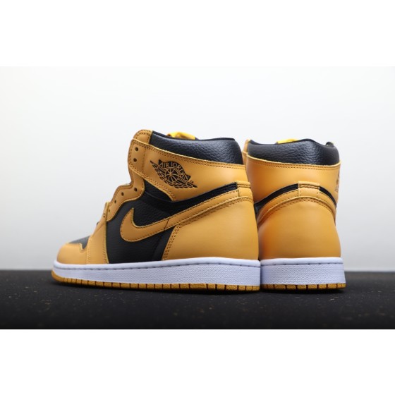 Air Jordan 1 "Pollen" in zwart en geel